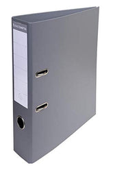 Exacompta - Ref. 53754E - Box of 10 Prem'Touch A4 lever arch files - Spine 70 mm - Mechanical 75 mm - External dimensions: 32 x 29 x 7 cm - Format to file A4 - Colour: Dark gray